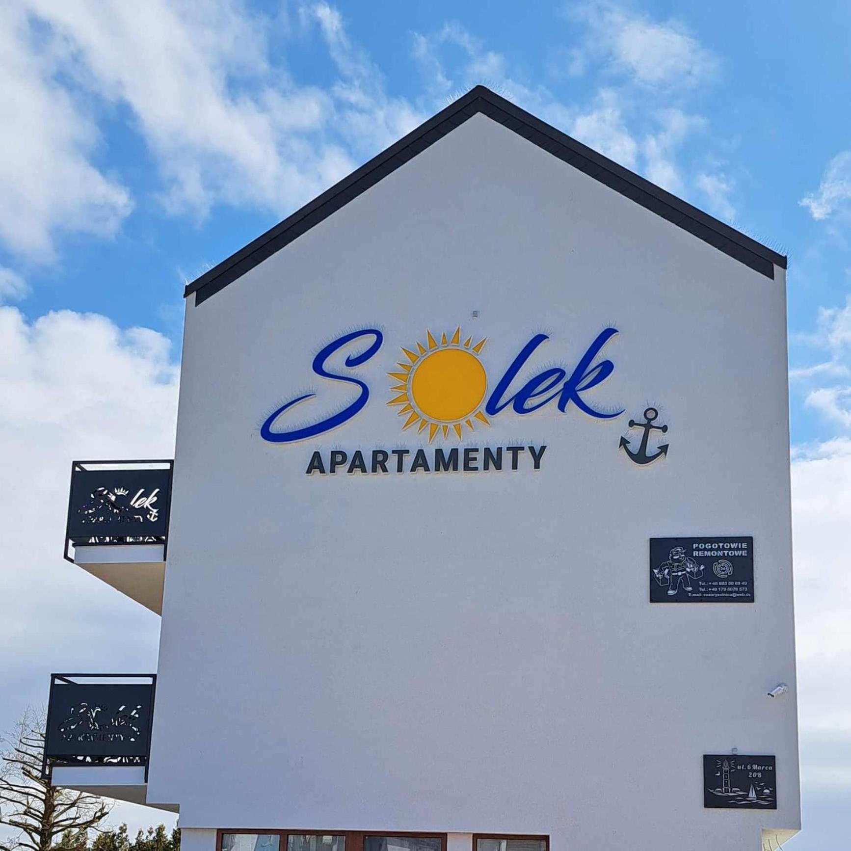 Solek Apartamenty I Pokoje Goscinne Mielno  Exterior photo